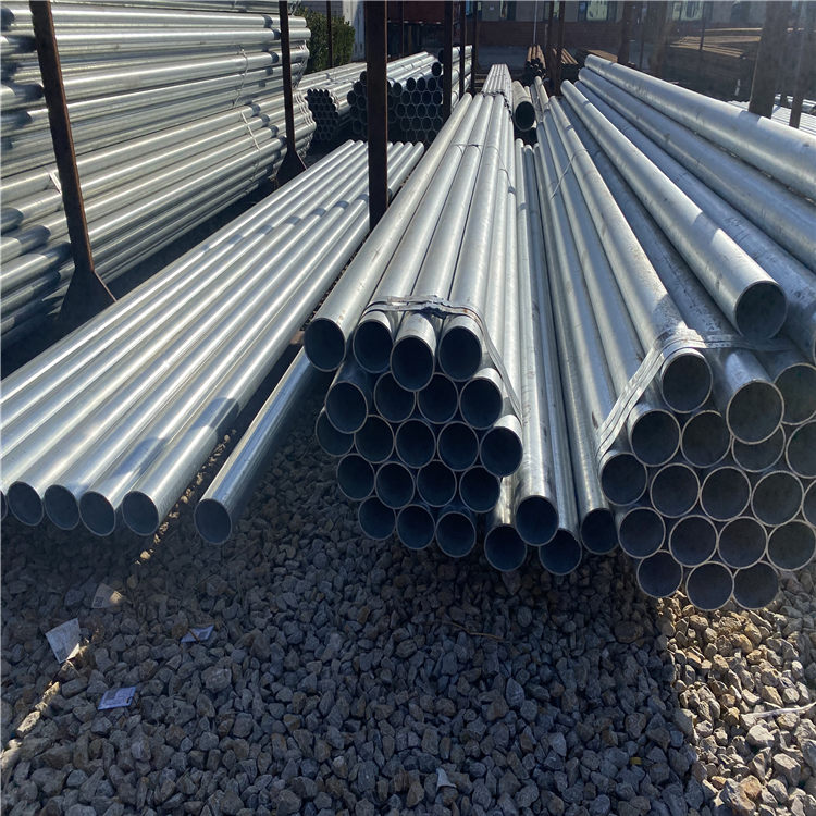 Hot dip galvanized steel pipe sizes