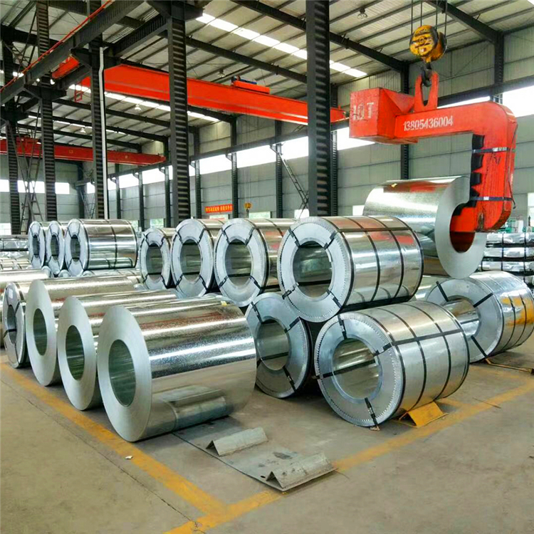 Chinese Q235 galvanized steel coil suppliers factory