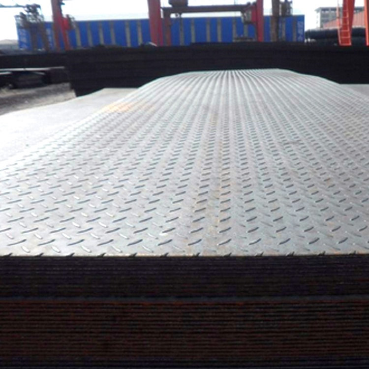 Thickness 2-8mm checkered steel plate supplier