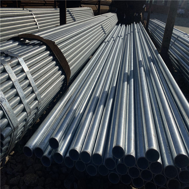 Hot dip galvanized steel pipe sizes