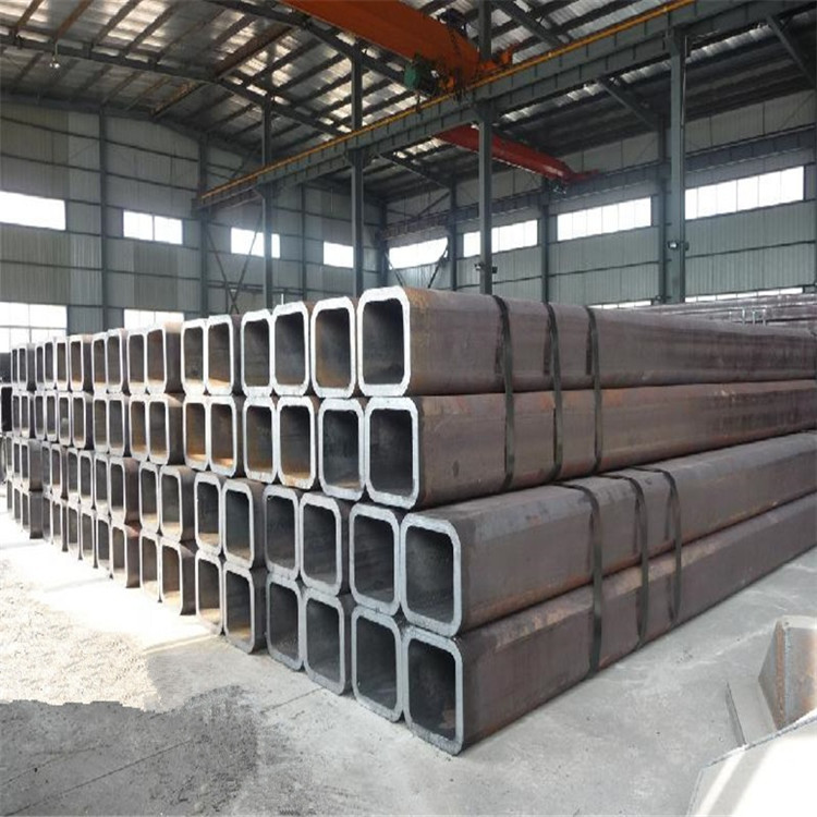 ASTM A53 side width 30-600mm black square pipe supplier